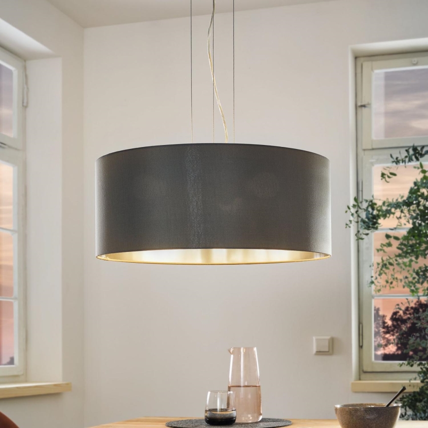 Eglo - Hanglamp aan koord 3xE27/60W/230V