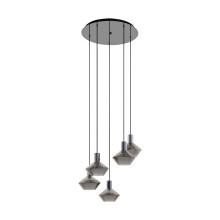 Eglo - Hanglamp aan koord 5xE27/60W/230V