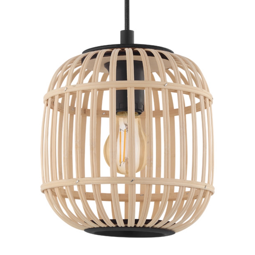 Eglo - Hanglamp aan koord BORDESLEY 1x E27 / 28W / 230V diameter 210mm