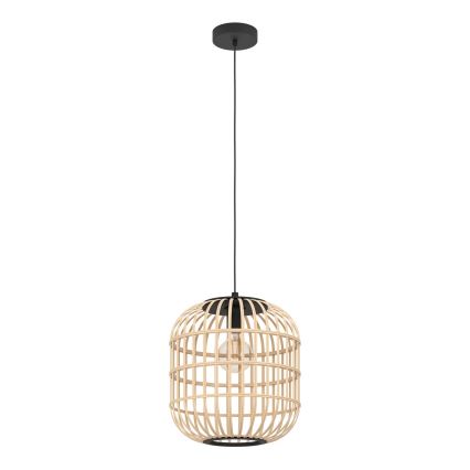 Eglo - Hanglamp aan koord BORDESLEY 1x E27 / 28W / 230V