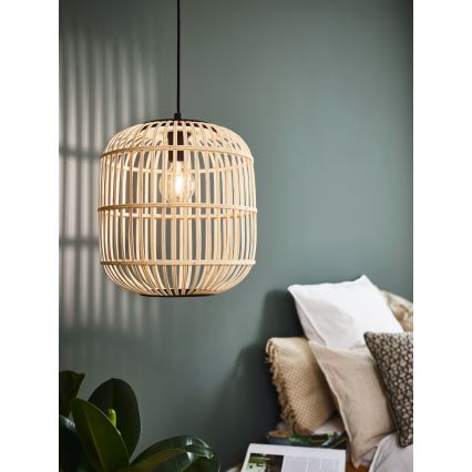 Eglo - Hanglamp aan koord BORDESLEY 1x E27 / 28W / 230V