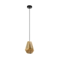 Eglo - Hanglamp aan koord  diameter 20 cm gouden 1x E27 / 28W / 230V
