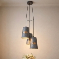 Eglo - Hanglamp aan koord HONEYBOURNE 3x E27 / 60W / 230V