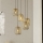 Eglo - Hanglamp aan snoer 5xE27/40W/230V beige