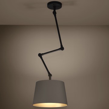 Eglo - Hanglamp met vaste pendel 1xE27/40W/230V bruin