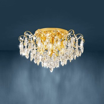 Eglo  - Hanglamp voor Oppervlakte Montage 6xE14/25W/230V goud