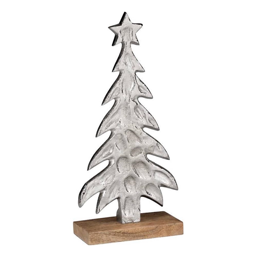 Eglo - Kerstversiering 27x13 cm boom/zilver