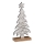Eglo - Kerstversiering 27x13 cm boom/zilver