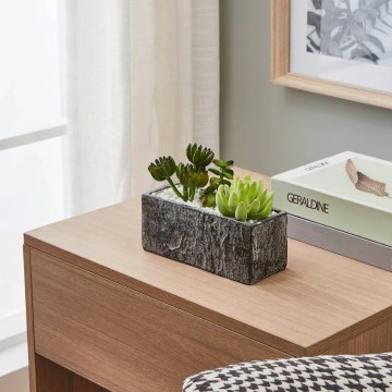 Eglo - Kunstplant in pot 14,5x17,8 cm vetplant