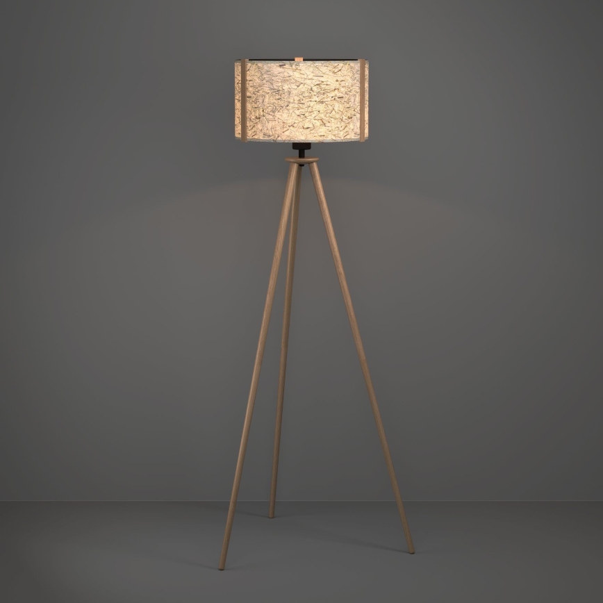 Eglo - Lampadaire 1xE27/25W/230V beige