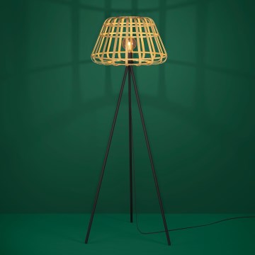 Eglo - Lampadaire 1xE27/40W/230V bambou