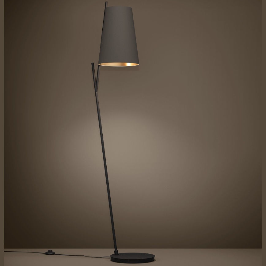Eglo - Lampadaire 1xE27/40W/230V marron