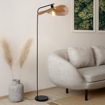 Eglo - Lampadaire 1xE27/42W/230V marron/noir