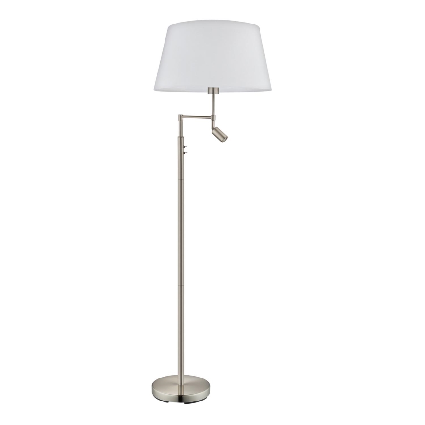 Eglo - Lampadaire 1xE27/60W + 1xLED/2,1W