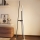 Eglo - Lampadaire LED/30W/230V noir
