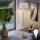 Eglo - Lampadaire LED TUNJA 1xE27/60W/230V chromé mat/blanc