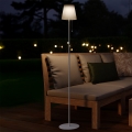 Eglo - lampadaire solaire LED rechargeable/2,3W/3,7V 3000/4000/6500K 1800 mAh IP44 blanc