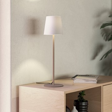 Eglo - Lampe de table 1xE14/40W/230V crème/blanche