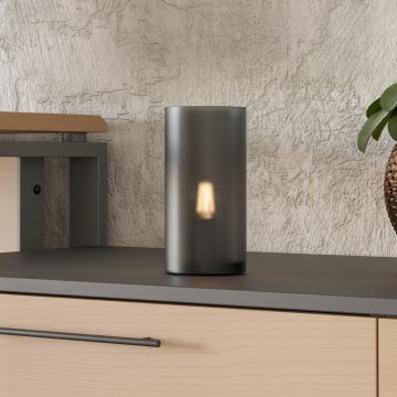 Eglo - Lampe de table 1xE14/40W/230V noir