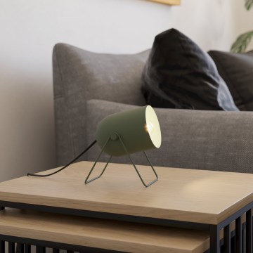Eglo - Lampe de table 1xE14/8W/230V verte