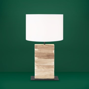 Eglo - Lampe de table 1xE27/40W/230V 62,5 cm marron