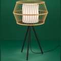 Eglo - Lampe de table 1xE27/40W/230V bambou