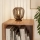 Eglo - Lampe de table 1xE27/40W/230V bronze