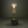 Eglo - Lampe de table 1xE27/40W/230V doré/noir marbre