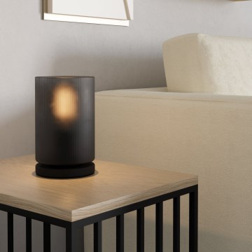 Eglo - Lampe de table 1xE27/40W/230V gris