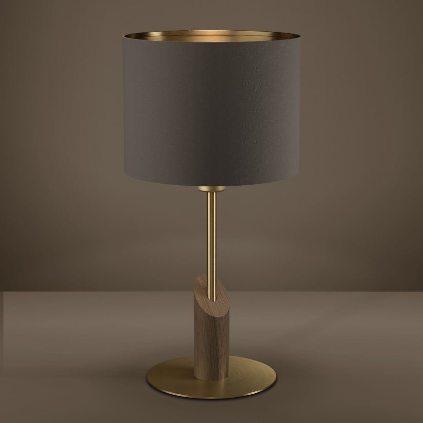 Eglo - Lampe de table 1xE27/40W/230V marron/doré