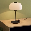 Eglo - Lampe de table 1xE27/40W/230V noir/blanc