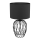 Eglo - Lampe de table 1xE27/40W/230V noir
