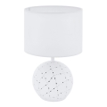 Eglo - Lampe de table 1xE27/60W/230V + 1xE14/7W