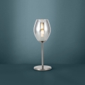 Eglo - Lampe de table 1xE27/60W/230V noir/fumé