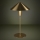 Eglo - Lampe de table à intensité variable LED/12W/230V 3000K doré