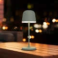Eglo - Lampe de table LED extérieure rechargeable, tactile et dimmable, 1,8 W / 5 V, 2500/3000/4000 K, 2500 mAh, IP54, verte