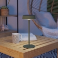 Eglo - Lampe de table LED solaire rechargeable, à intensité variable et à commande tactile LED/3W/5V 3000-6000K 1800 mAh IP44 verte