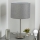 Eglo - Lampe de table LED TUNJA 1xE27/60W/230V 38,5 cm chrome mat/gris