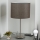 Eglo - Lampe de table LED TUNJA 1xE27/60W/230V 38,5 cm chrome mat/marron
