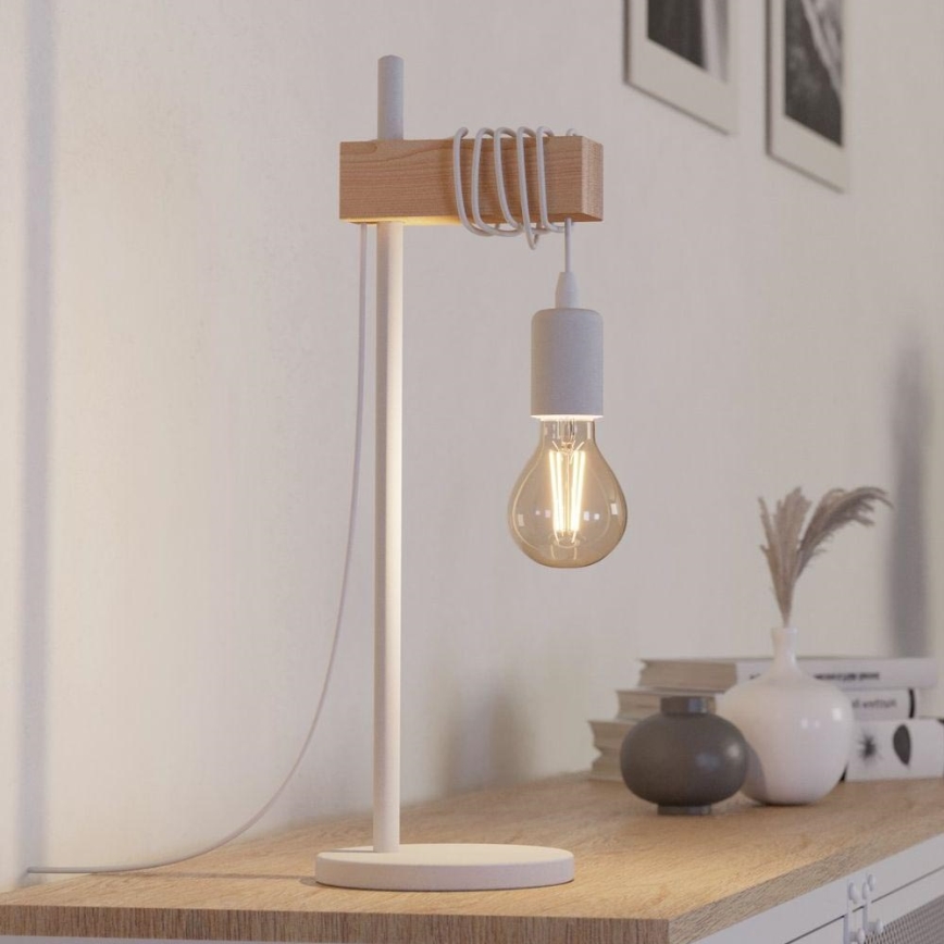 Eglo - Lampe de table TOWNSHEND 1xE27/10W/230V