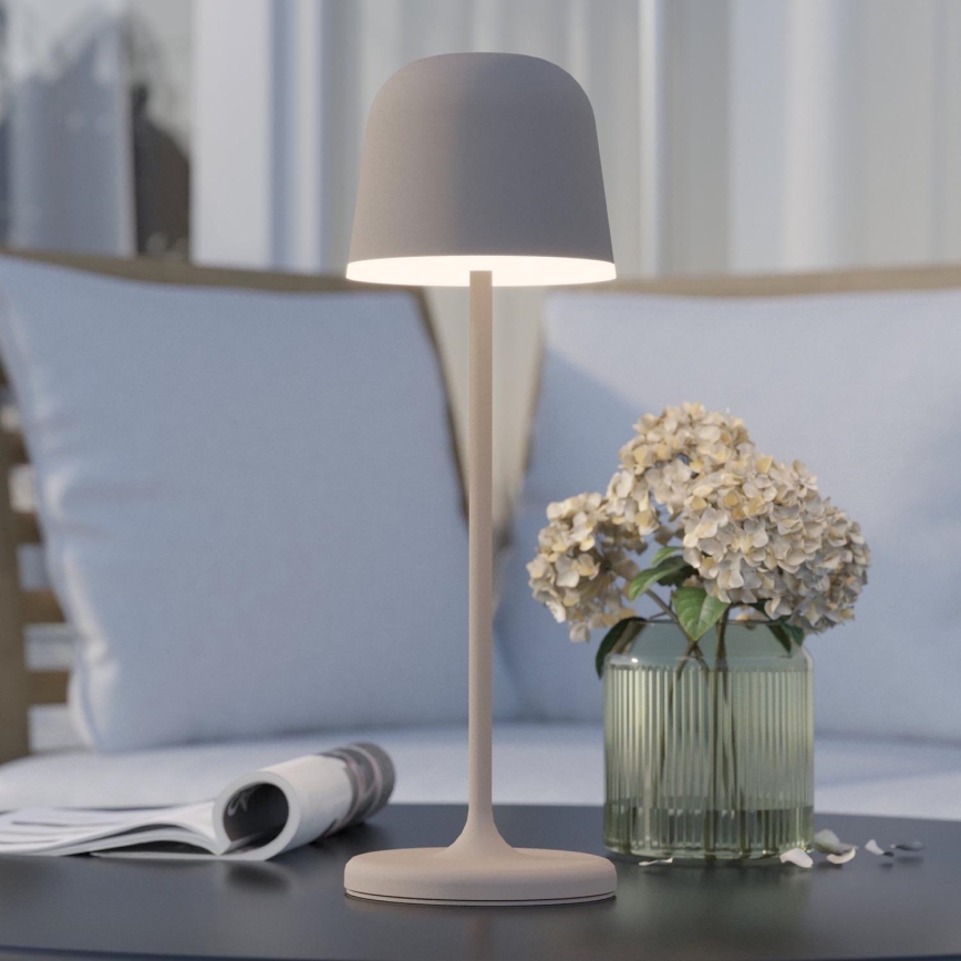 Eglo - Lampe d'extérieur à intensité variable rechargeable LED/2,2W/5V 1800 mAh beige IP54