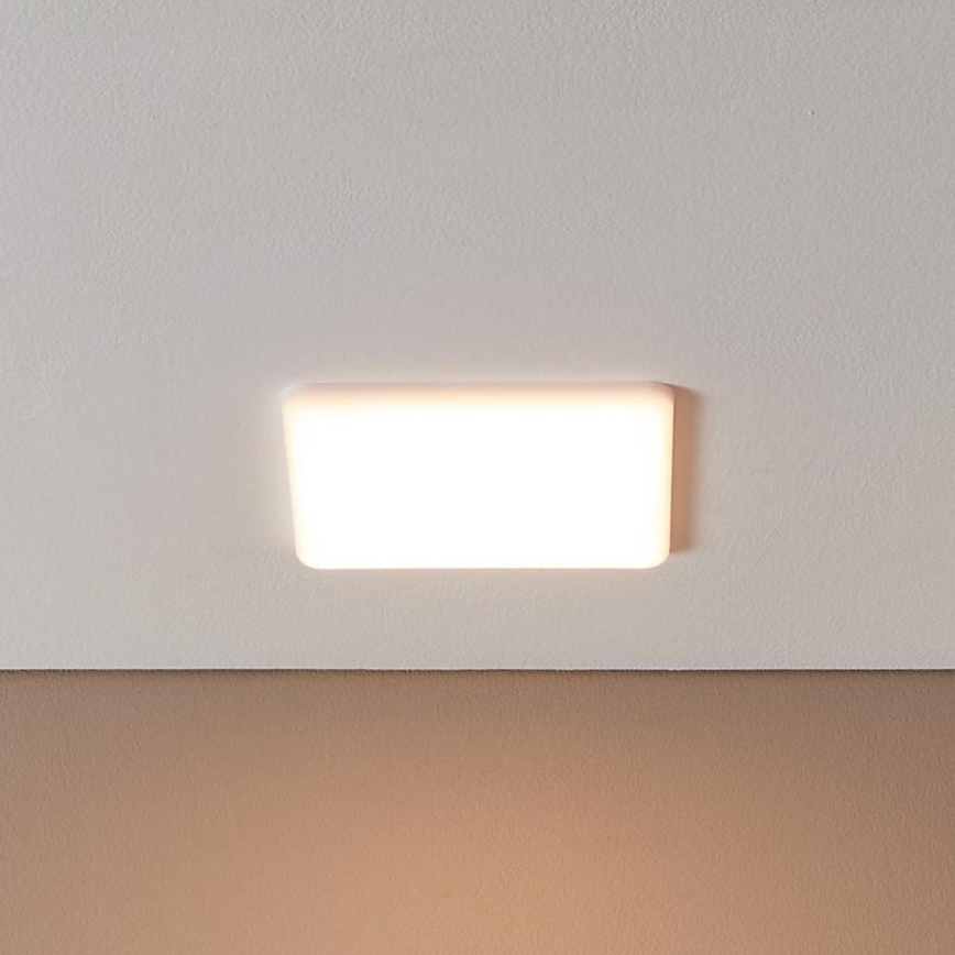 Eglo - LED Badkamer plafondlamp LED/11,5W/230V 15,5x15,5 cm IP65