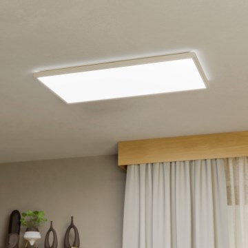Eglo - LED Badkamer plafondlamp LED/17,2W/230V 2700/4000/6500K 30x57 cm IP44 wit