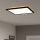 Eglo - LED Badkamer plafondlamp LED/17,6W/230V 2700/4000/6500K 39x39 cm IP44 zwart
