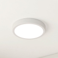 Eglo - LED Badkamer plafondlamp LED/17W/230V wit IP44