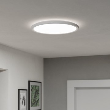 Eglo - LED Badkamer plafondlamp LED/18,5W/230V 2700/4000/6500K diameter 38,9 cm IP44 wit