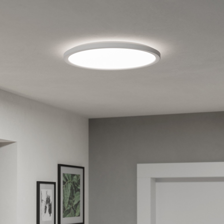 Eglo - LED Badkamer plafondlamp LED/18,5W/230V 2700/4000/6500K diameter 38,9 cm IP44 wit