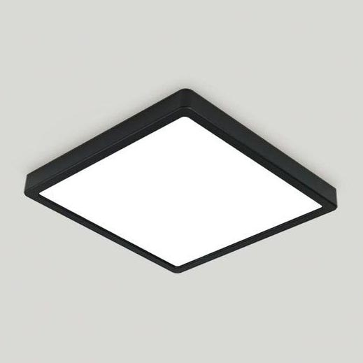 Eglo - LED Badkamer plafondlamp LED/20,5W/230V IP44 zwart