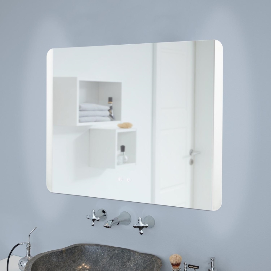 Eglo - LED Badkamer verwarmde wand spiegel met een achtergrondverlichting LED/24W/230V IP44