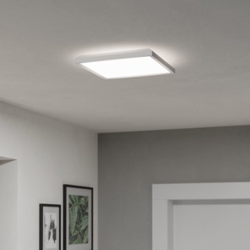Eglo - LED Badkamerplafondlamp LED/13,4W/230V 2700/4000/6500K 29x29 cm IP44 wit